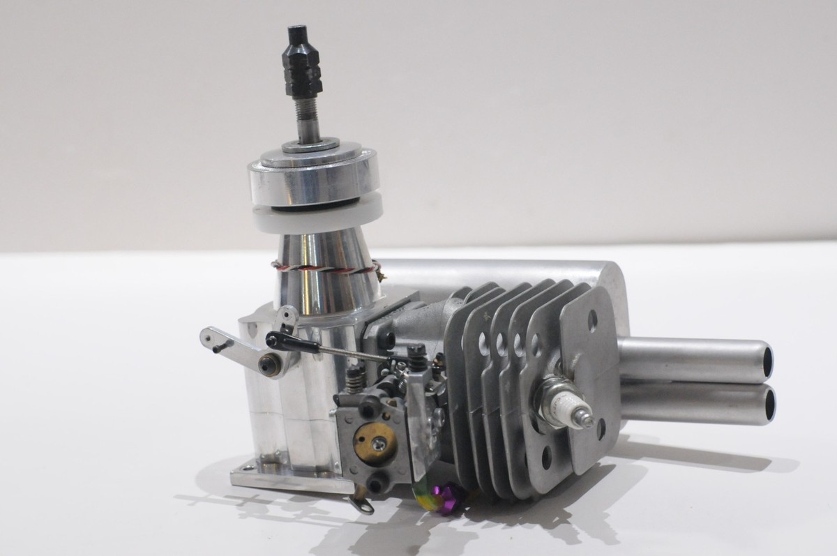 BRISON 3.2 RC GAS AIRPLANE ENGINE MAHLE CAST, WALBRO CARBURETOR