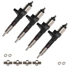 4x Fuel Injector Kit For Kubota M8560hd12 M8560hdc12 Tractor 1j500-53050