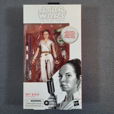 Hasbro Star Wars Black Series REY & D-0 Action Figure 6 Inch First Edition NEW