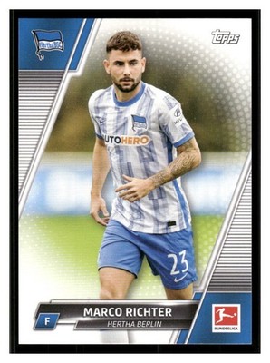2021-22 Topps Bundesliga #20 Marco Richter Hertha BSC Berlin Soccer Card 34519