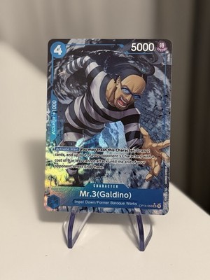 Mr.3 (Galdino) ALT SR (OP16-056)  | OP16 - The Time of Battle | ENGLISH ALT ART