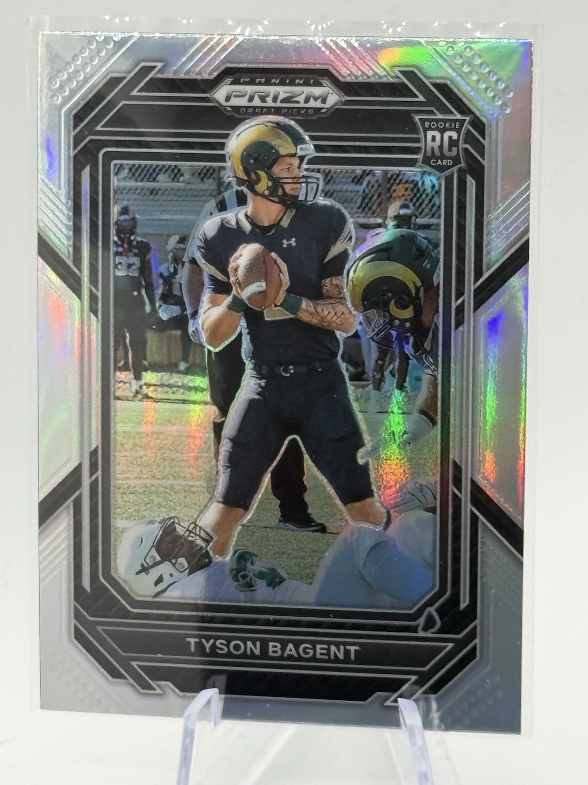 2023 Prizm Draft Picks - Tyson Bagent #110 Silver Prizm (RC)