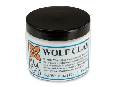 Wolf Tools Soldering Clay 170G/6Oz Non Toxic Holds Metal Components Soldering