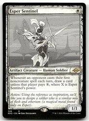Esper Sentinel Showcase Modern Horizons 2 #328 Rare