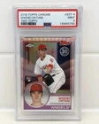 2018 Topps Chrome #83T-6 Shohei Ohtani 1983 Topps PSA 9 Mint