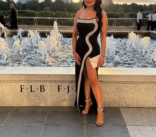 Black bandage Gown SIZE SM FREE SHIPPING