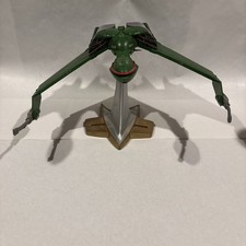 1994 Playmates Star Trek: Generations Elec. Klingon Bird-of-Prey w/ Stand Works