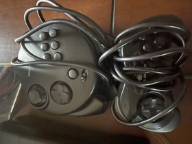 SEGA Saturn + Accessories  + Games Street Fighter Alpha, Daytona USA, NBA JAM