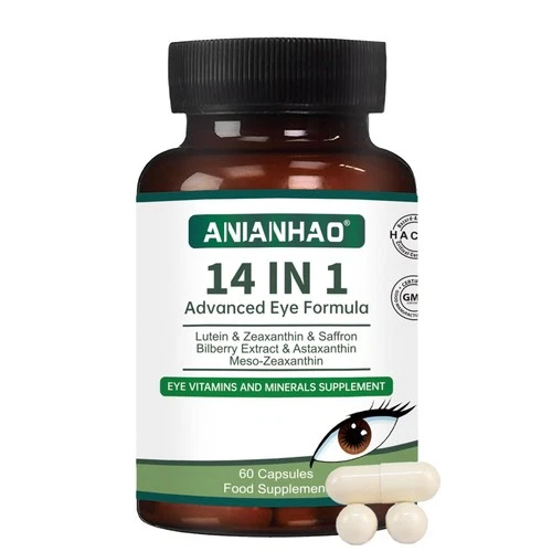Advanced Eye Vitamins with Lutein Zeaxanthin AREDS2 14-in-1 Vision Support – 1