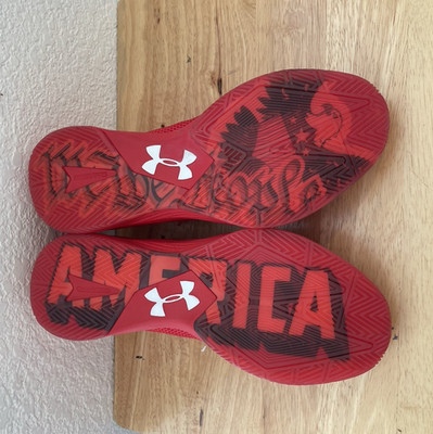 New Men Size 11.5 Rare Under Armour Charged Controller America Basketball Shoes