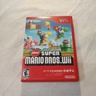 Nintendo New Super Mario Bros. Wii Nintendo Wii Multiplayer Game Case & Book