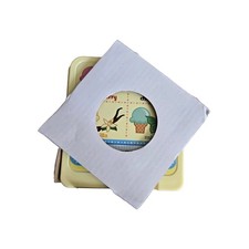 Leap Frog Scoop  Learn Ice Cream Cart Replacement Parts 2 Sided 6 Cards New