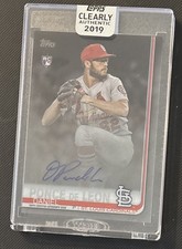 Daniel Ponce De Leon - 2019 Topps Clearly Authentic #CAA-DP (RC) Auto Cardinals