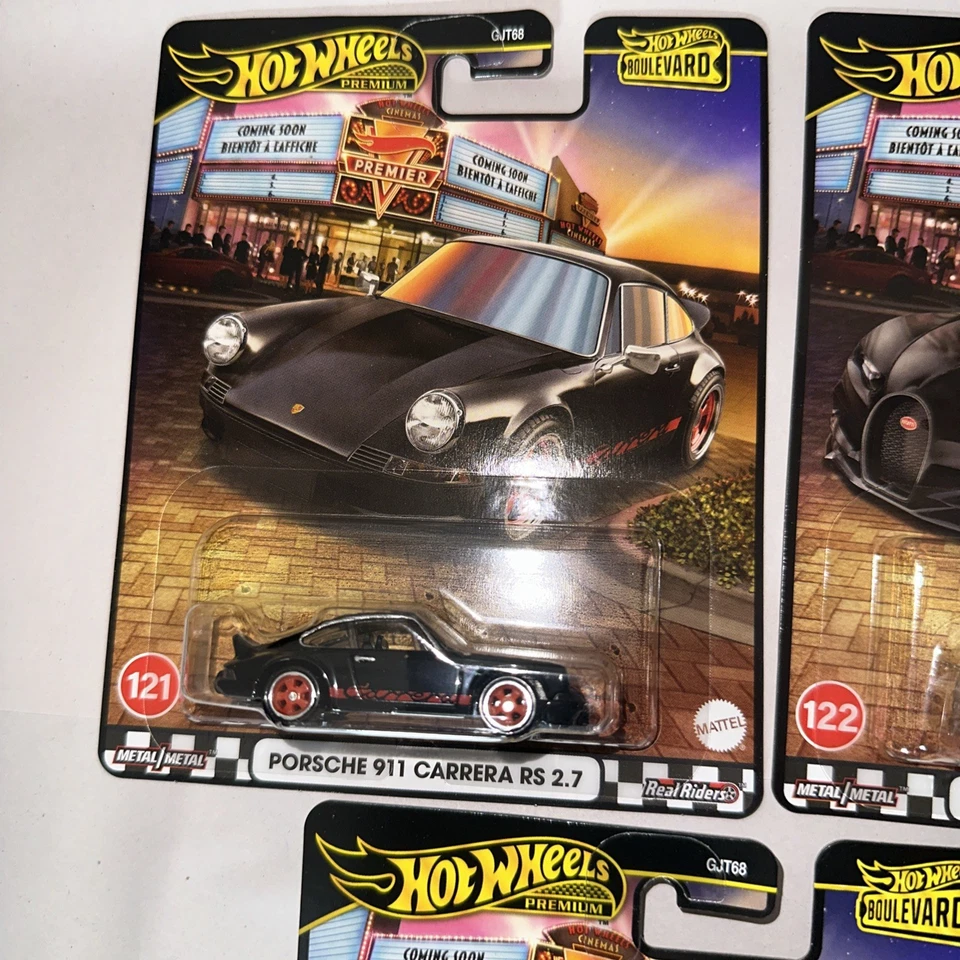 Hot Wheels Premium Boulevard 2025 Mix 2 #121-125 Juego de 5 GJT68-B Foto 2 de 4