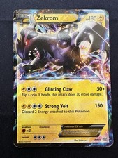 Pokémon TCG Zekrom EX BW38 Black & White Black Star Promo Holo MP FREE SHIP on eBay