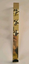 12" Christmas Wreath Holder with Jingle Bells Over The Door Wreath Holder