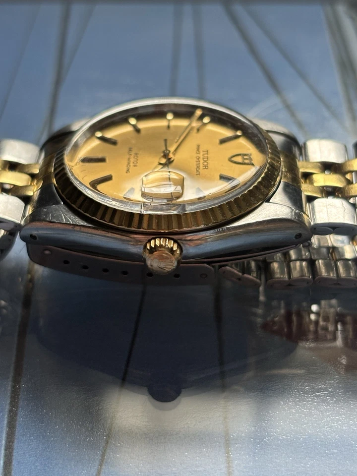 TUDOR Prince Date / Oysterdate, Ref 74033 Two Tone 34mm Men’s wristwatch - Image 4 of 4