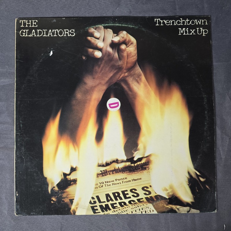 The Gladiators Trenchtown Mix Up Vinyl LP Virgin Records UK Reggae Dub Ska 1976