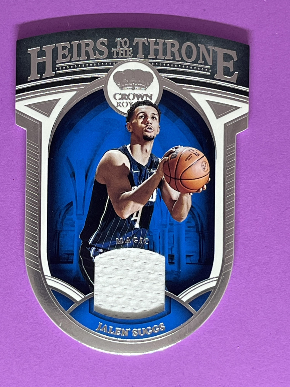 Jalen Suggs 2021-22 Panini Crown Royale #HT-JSG Orlando Magic RC