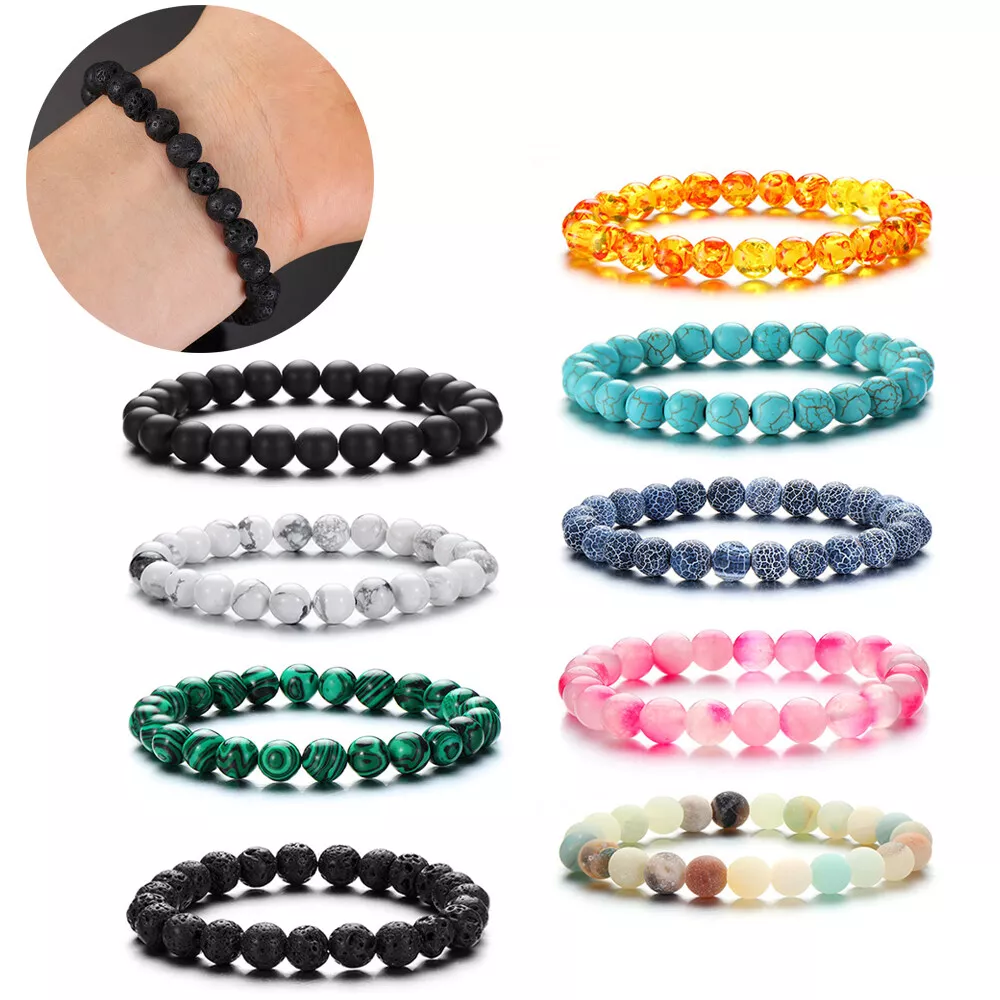 Men's Beaded Bracelets – FESUBA