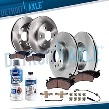 10pc Front Rear Brake Rotors Brake Pads for Sierra Silverado Sierra 1500 Yukon