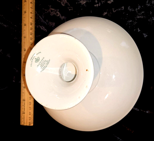 Composta Piedistallo Ciotola J&G Meakin Art Nouveau Ceramica 8" D 4" T Inghilterra Dessert - Foto 10 di 12