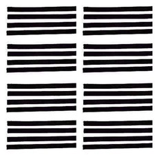 32-pack Black LP Vinyl Record Cleaning Velvet Strips Replacement VPI Compatible