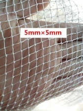 White Nylon Silk Nets Fishing Net Semi-Finished Mesh Products 0.5x0.5cm