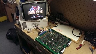 TECMO KNIGHT - 1989 Tecmo -Guaranteed Working COLLECTOR QUALITY JAMMA ARCADE PCB