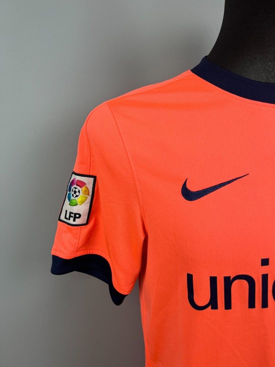 BARCELONA 2009 2010 AWAY SHIRT FOOTBALL SOCCER JERSEY NIKE 355020