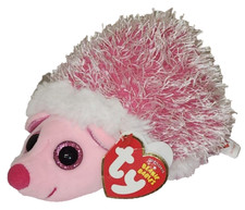 CT Ty Beanie Baby - MRS. PRICKLY the Pink Hedgehog 6" MWCT Stuffed Animal Toy