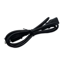 Standard AC Male Power Cord Cable Monitor PC Computer 6ft 3-Prong PSU