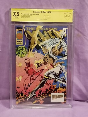 Uncanny X-Men #320 Wizard Gold Signature Series Tim Townsend 7.5