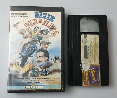 VHS: DIXIE DINAMITA 1976 US aka DIXIE DYNAMITE Lee Frost Accion Hillbilly 