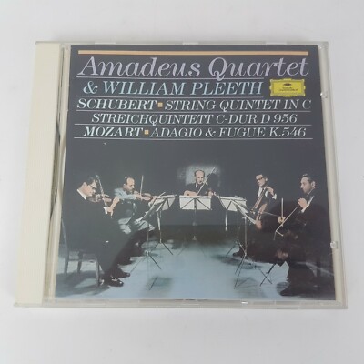 Schubert: String Quintet, D.956; Mozart: Adagio & Fugue, K.546 CD (1988)