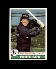 Ron Blomberg Hand Signed 1979 Topps Chicago White Sox Autograph
