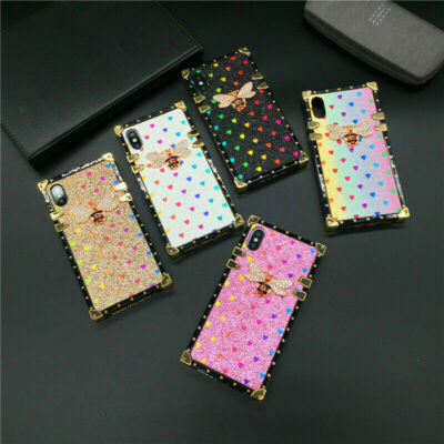 Luxury Love Bee Crystal Cover Case For Huawei Mate 50 Nova 10 P50 Honor 60 70 80