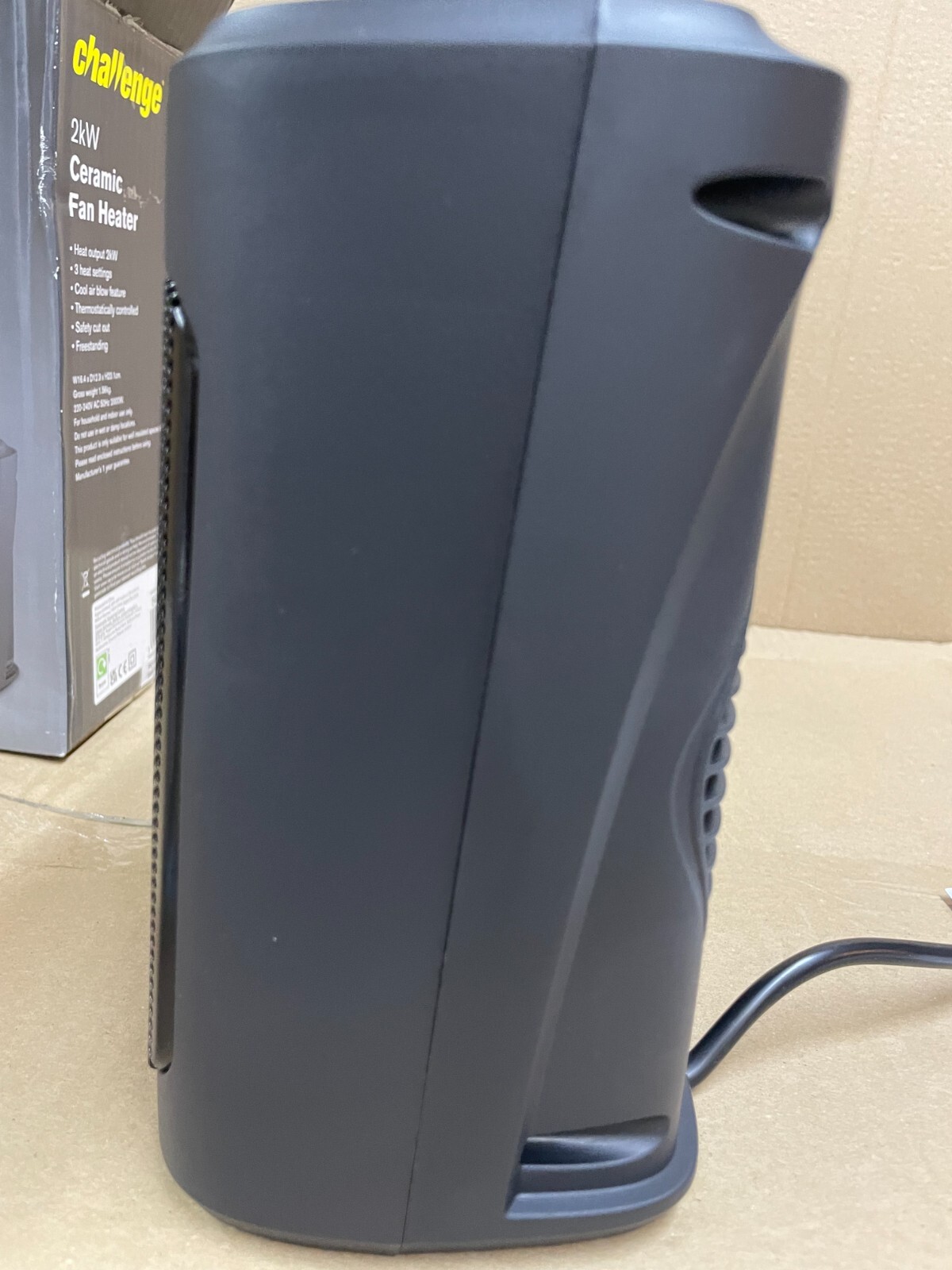 Fan Heater 2KW 2000W Ceramic Small Portable Home Electric Fan Space Heater  Warm 5056075028178 | eBay