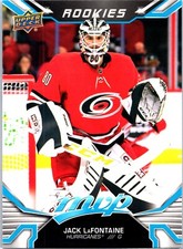 2022-23 Upper Deck MVP Jack LaFontaine #237 Rookie (RC) Hurricanes
