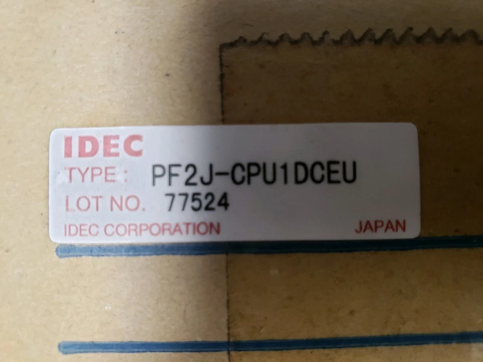 GENUINE IDEC PLC POWER SUPLY  # PF2J-CPU1DCEU -24VDC - Image 3 of 4