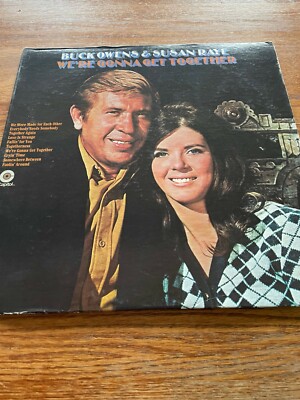 BUCK OWENS & SUSAN RAYE  ''WE'RE GONNA GET TOGETHER'' VINYL RECORD LP USED