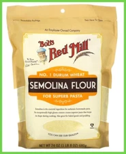 Bob's Red Mill, Semolina Flour, 24 oz (680 g)
