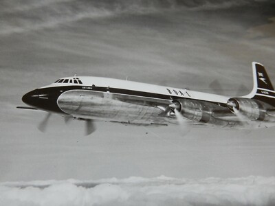 Aeronautica BOAC BRITTANIA G-AOVB FACTORY PROMOTION PHOTO BRISTOL Coy 