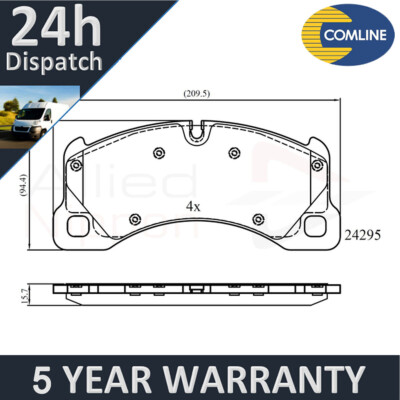 Fits Porsche Cayenne Panamera Macan Allied Nippon Front Brake Pads Set