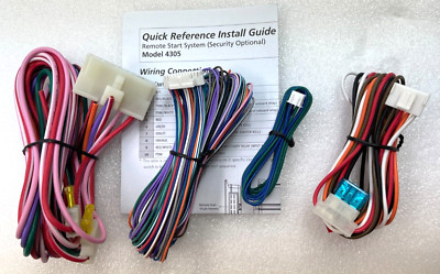 NEW Viper DEI Directed 4305 Remote Start Wiring Harness Connectors ONLY