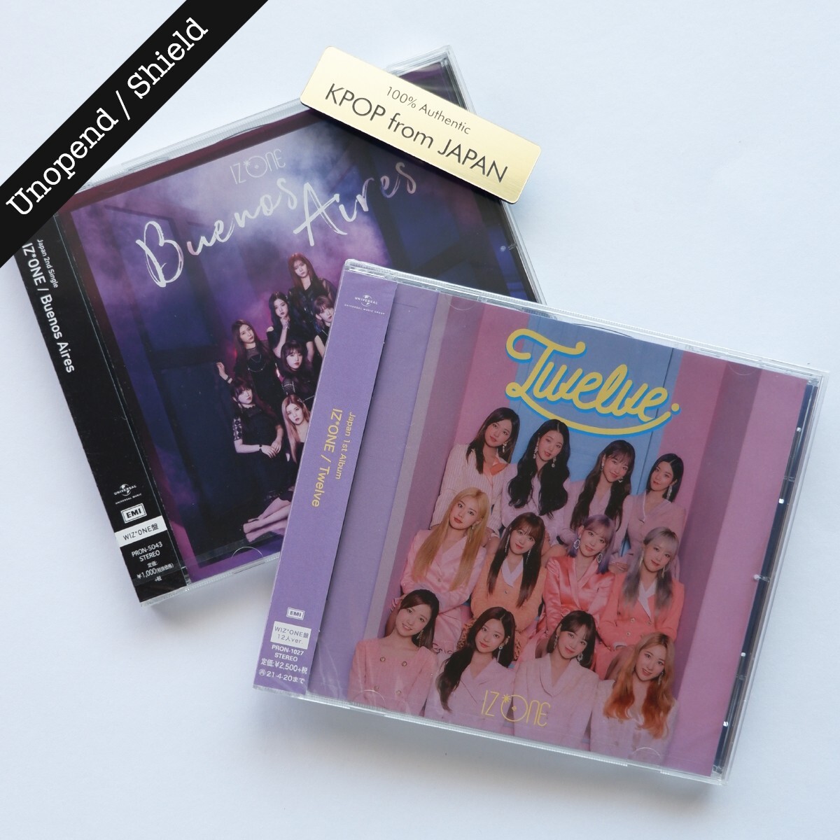 IZ*ONE Buenos Aires WIZ*ONE 盤BOXセット Unopened IZ*ONE Twelve / Buenos Aires WIZ*ONE ver. SET Japan