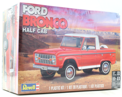 #ad #ad Revell Ford Bronco Half Cab 1 25 Scale Plastic Model Car Kit 14544 $29.99