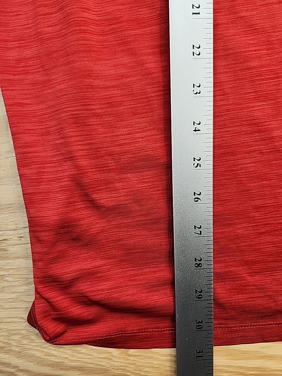 Mizuno Performance Red Lightweight Poly Blend Pol… - image 4