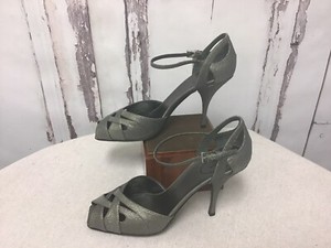 dark silver heels