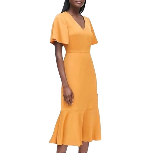 NWT Banana Republic Black SOLAIRE PLEATED MIDI DRESS | eBay